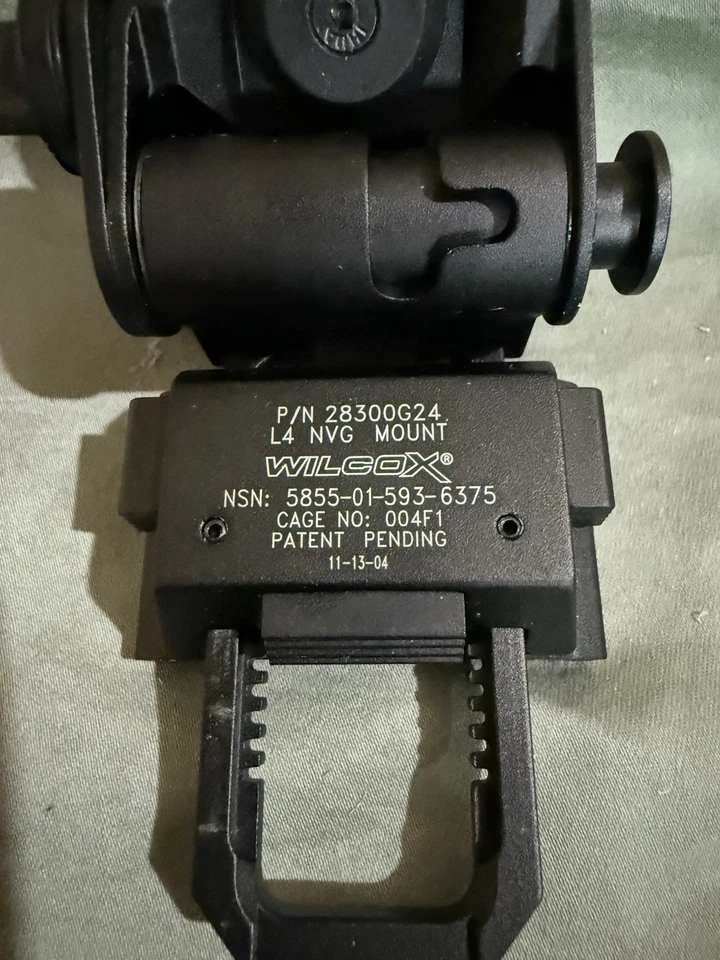 Низкопрофильное крепление ночного видения Wilcox L4 G24 NVG — DEVGRU SEAL AOR1 NSW CAG G30# - Изображение 2 из 4