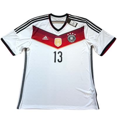 adidas ドイツ代表 2014年　W杯優勝　ホームジャージ M ユニフォーム 2014 Germany Home Jersey #13 Muller 2XL adidas Soccer World Cup