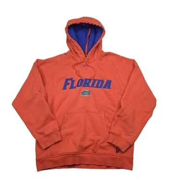 NIKE Vintage Florida Gators Center Swoosh Hoodie Mens Small Y2K Heavyweight - Image 1 of 4