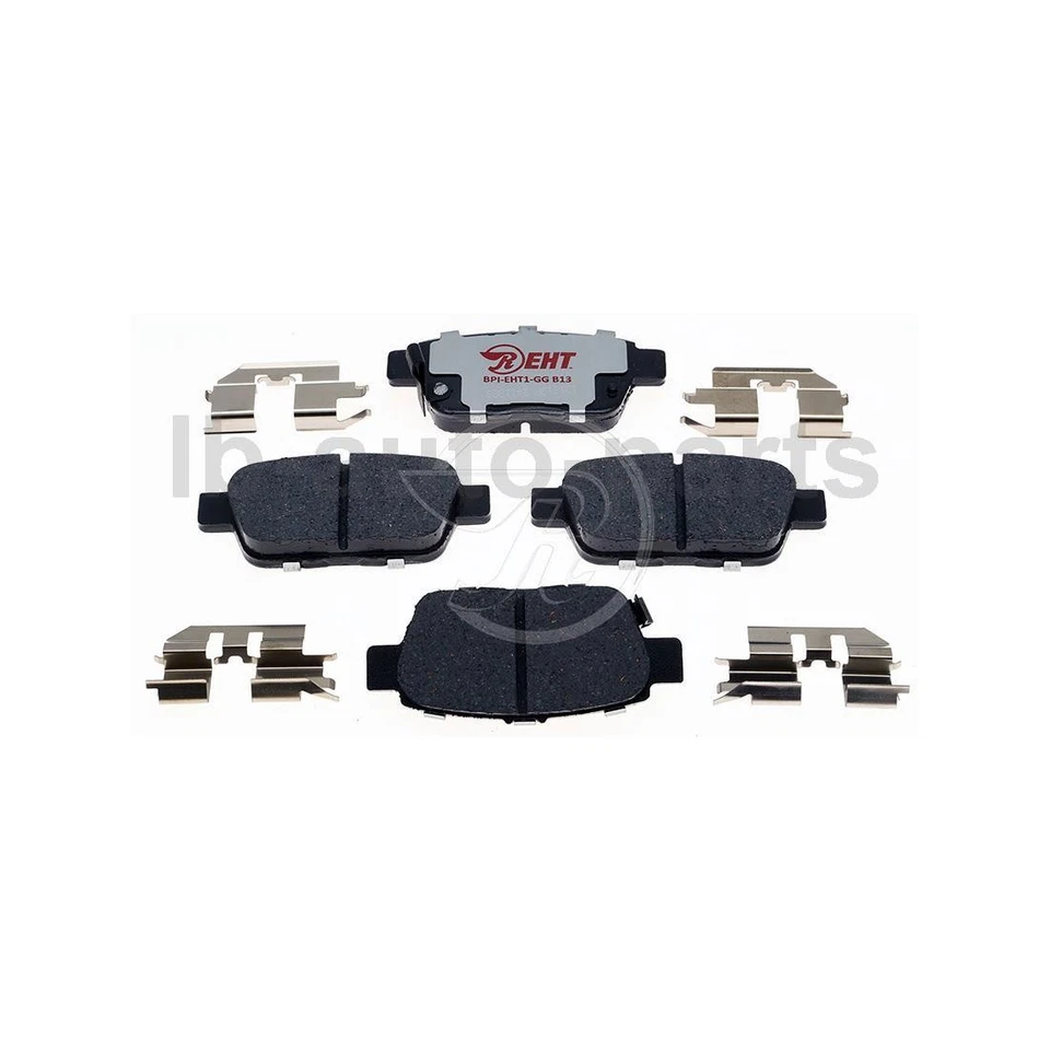 Juego de pastillas de freno delanteras traseras 2x Raybestos 3,5 L Honda Ridgeline 2012 2013 2014 Foto 3 de 4