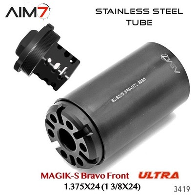 AIM7 MAGIK-S Stainless Steel Bravo Modular Tube  - 1.375x24 HUB ULTRA