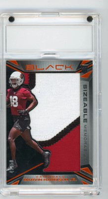 2024 Black Sizeable Memorabilia Marvin Harrison Jr. #SR-MHJ RC Patch 42/50