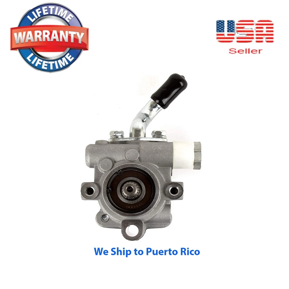 Bomba de dirección asistida con polea para Nissan Frontier Pathfinder Xterra EQUATOR Foto 3 de 4