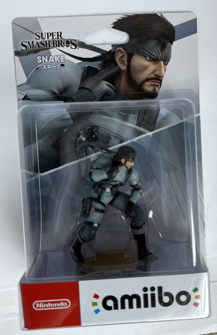 Figurine Amiibo. Snake - Jeux vidéo - Achat & prix