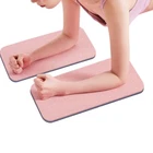 2PCS Portable Anti Slip Yoga Mat Gym Exercise Elbow Knee Pads Indoor Outdoor