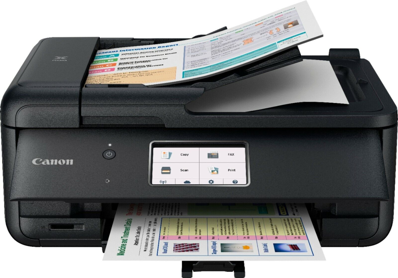 New Canon PIXMA TR8520 Wireless All-in-One Color Inkjet Home Office Printer. Available Now for 269.99