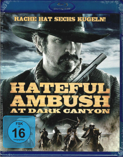 Hateful Ambush at Dark Canyon - Rache hat sechs Kugeln! (Blu-ray) NEU & OVP - Foto 1 di 2