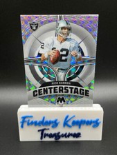 RICH GANNON~2022 MOSAIC FOOTBALL *CENTERSTAGE* SILVER MOSAIC PRIZM ~RAIDERS