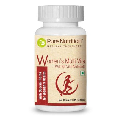 Pure Nutrition Women Multivitamin With 39 Vital Nutrients 60 tablets