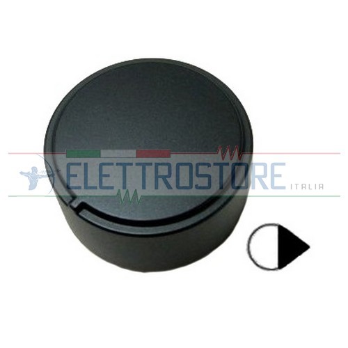 Manopola Nera lucida Ã˜ 6mm Mozzo 3mm Ariston Indesit Hotpoint C00111693 |  Acquisti Online su eBay