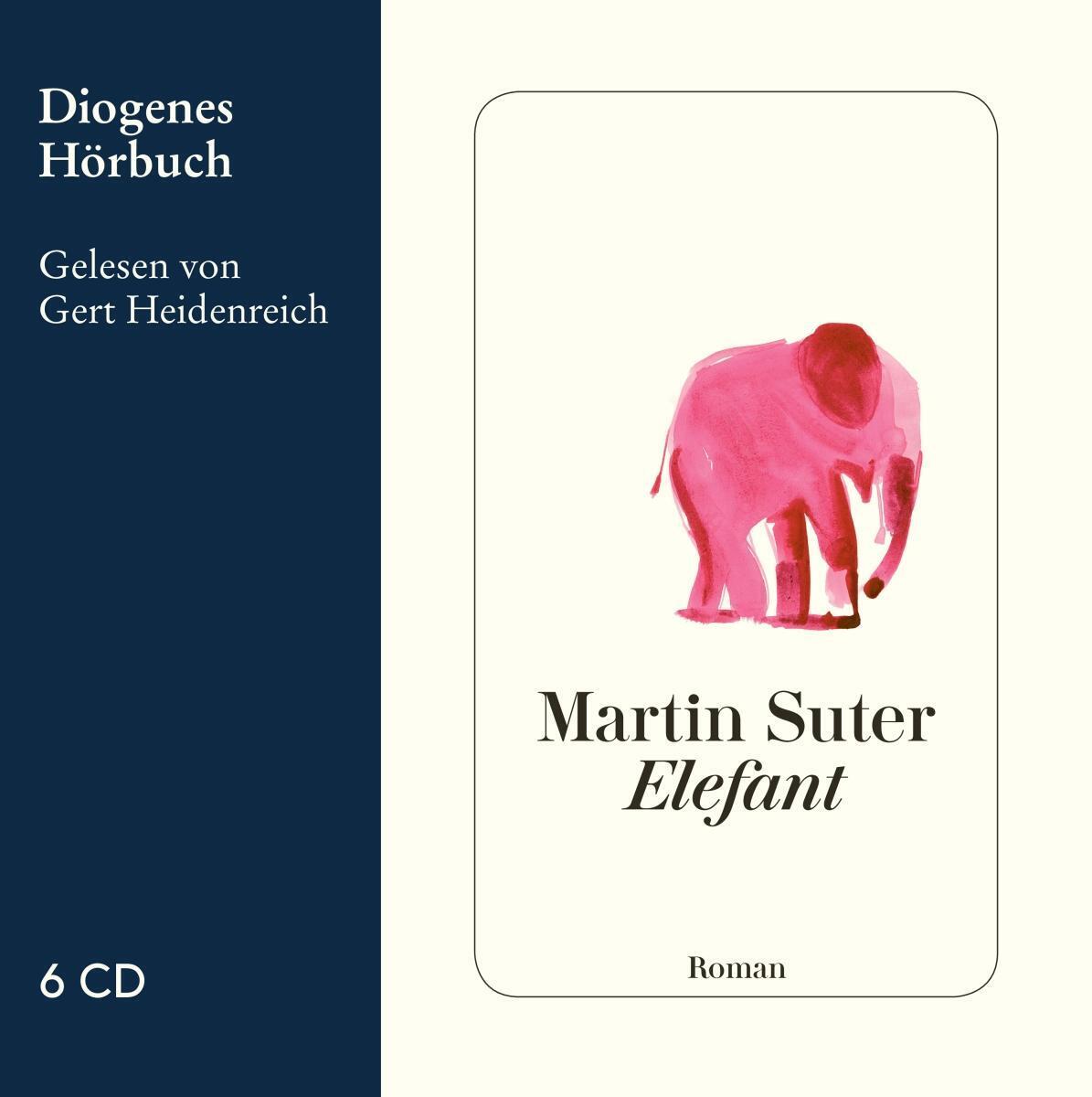 Thumbnail - Elefant Martin Suter Audio-cd Diogenes Hörbuch 6 Audio-cds Deutsch