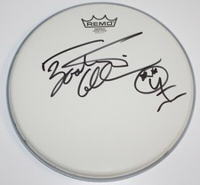 BOOTSY COLLINS PARLIAMENT FUNKADELIC SIGNED 12" REMO DRUMHEAD w/COA BASS PROOF