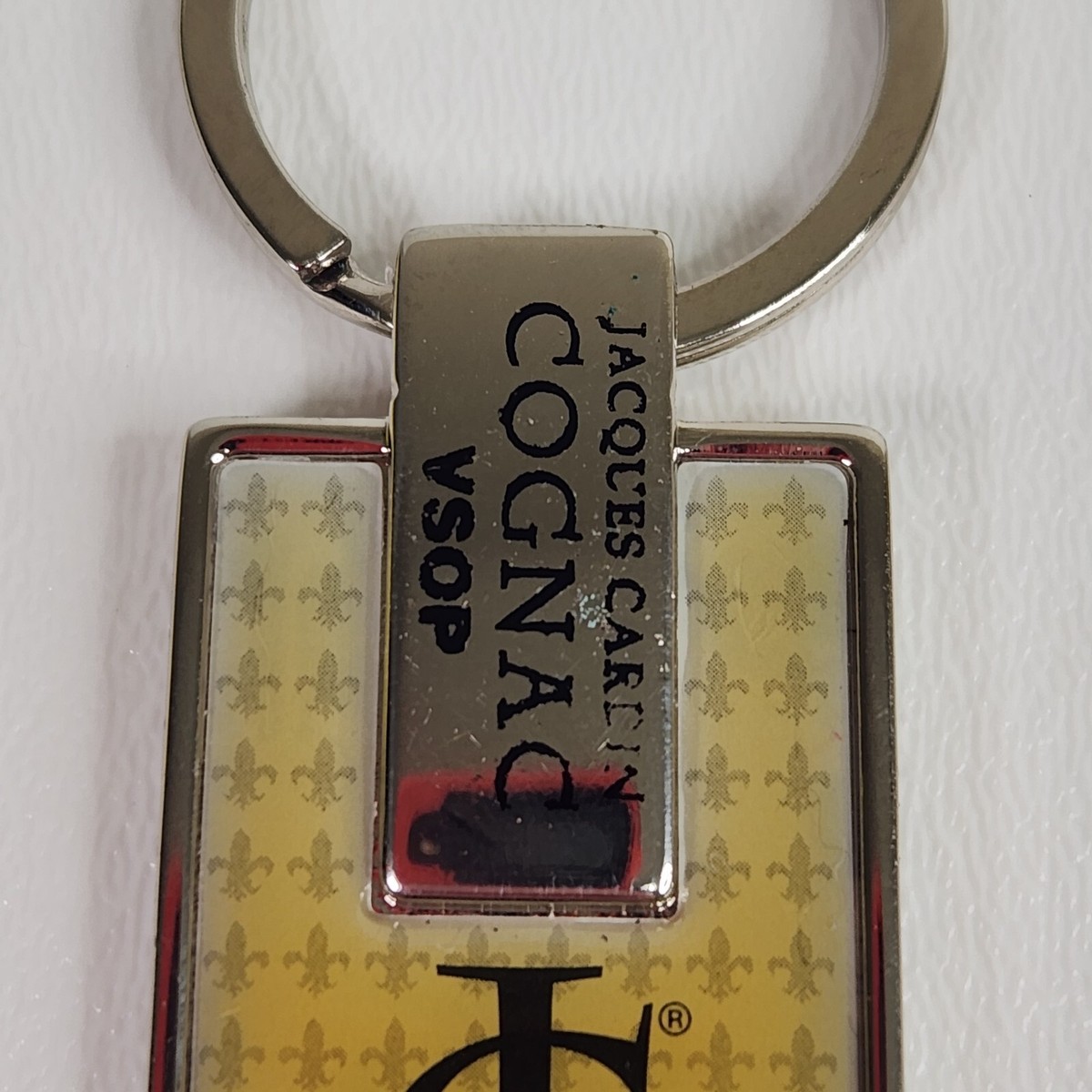 Lot Of 5 Jacques Cardin Cognac VSOP Cap Hat, Wristband, Silver Keychain/ Clip Vintage JACQUES CARDIN JC Cognac VSOP Silver Plated Key  main image 3