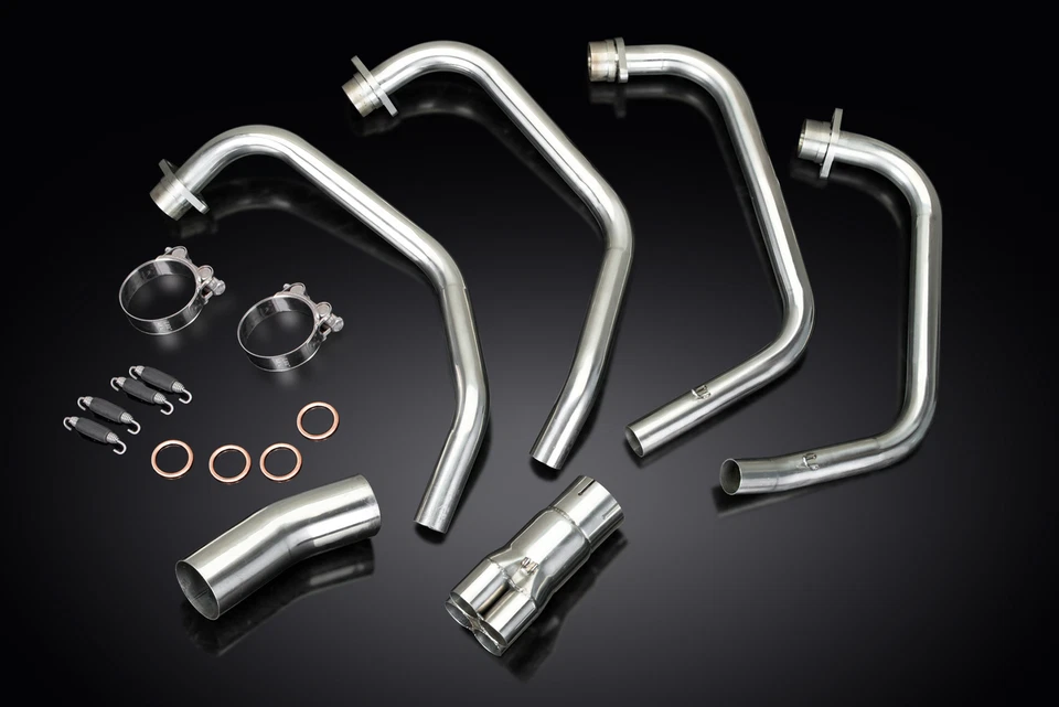 Tubos de escape de aço inoxidável 4-1 Honda CB750F CB750K CB750C CB900F 79-82 - Imagem 2 de 4