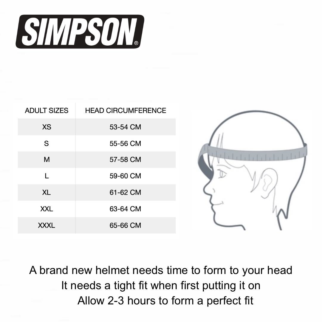 Simpson Venom Motorcycle Helmet matt black (22.06) | eBay Simpson Venom Motorcycle Helmet matt black (22.06) | eBay