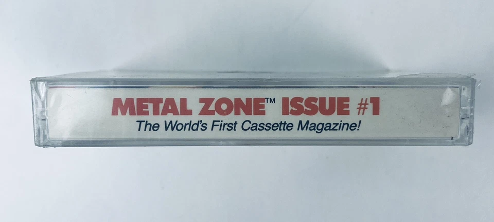 Metal Zone Issue #1 The Worlds First Cassette Magazine NEW, Death Thrash Metal - Image 3 of 3