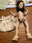 Vintage Ideal Toni P-90 Doll Tagged Original Dress brunette hard plastic