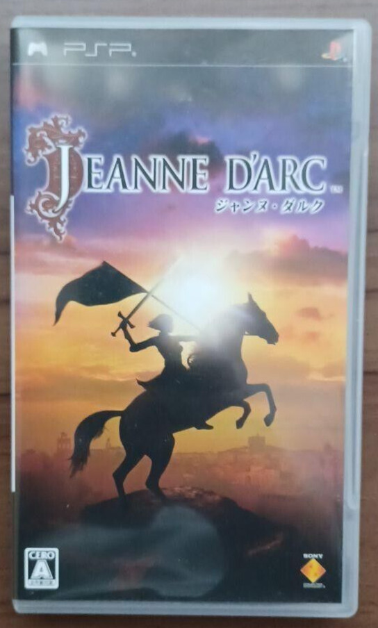 Jeanne D'arc Sony PSP Role Playing Japanese Version Playstation portable