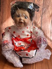 Ashton Drake NIB “Rosa” Hispanic Porcelain Doll 1993 Yolanda Bello 10” ADORABLE
