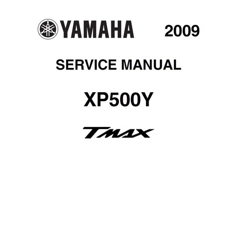 Yamaha XP500 Tmax Service Repair Workshop Manual USB 2009 - Picture 2 of 10