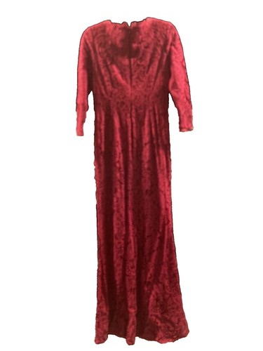 ADRIANNA PAPELL Knit Crepe Pearl Trim Dress Red Size 4 (New) | eBay