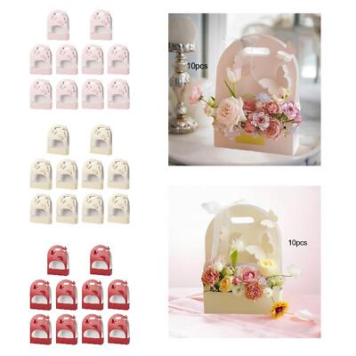 10 Stück Schmetterling Blumenkasten Geschenkbox für Geburtstag Erntedank Outdoor