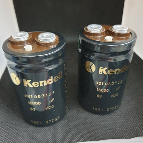 2PCS NEW KENDEIL K01 15000UF 63V CAPS AUDIO QUAD303 QUAD 405 UPGRADE