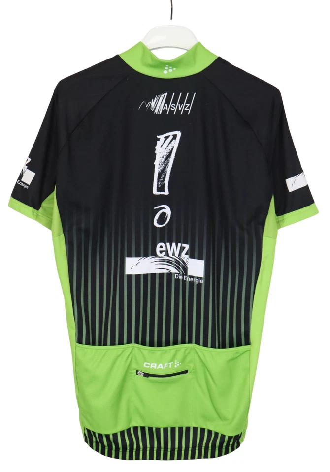 Craft футболка большой короткий рукав узор молнии велосипед Джерси - Изображение 2 из 4