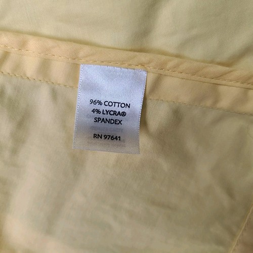 Chaqueta para mujer J. JILL talla M amarilla con cremallera manga larga cintura ceñida cuello falso - Imagen 11 de 11