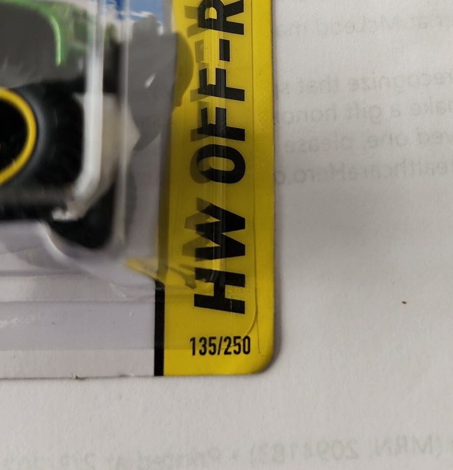 Hot Wheels 2014 Super Treasure Hunt Sandblaster HW Off Road in