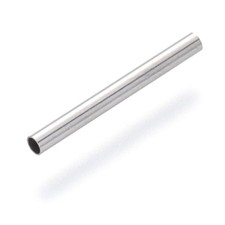 500pcs 304 Stainless Steel Metal Beads Straight Tube Smooth Loose Spacers 15mm