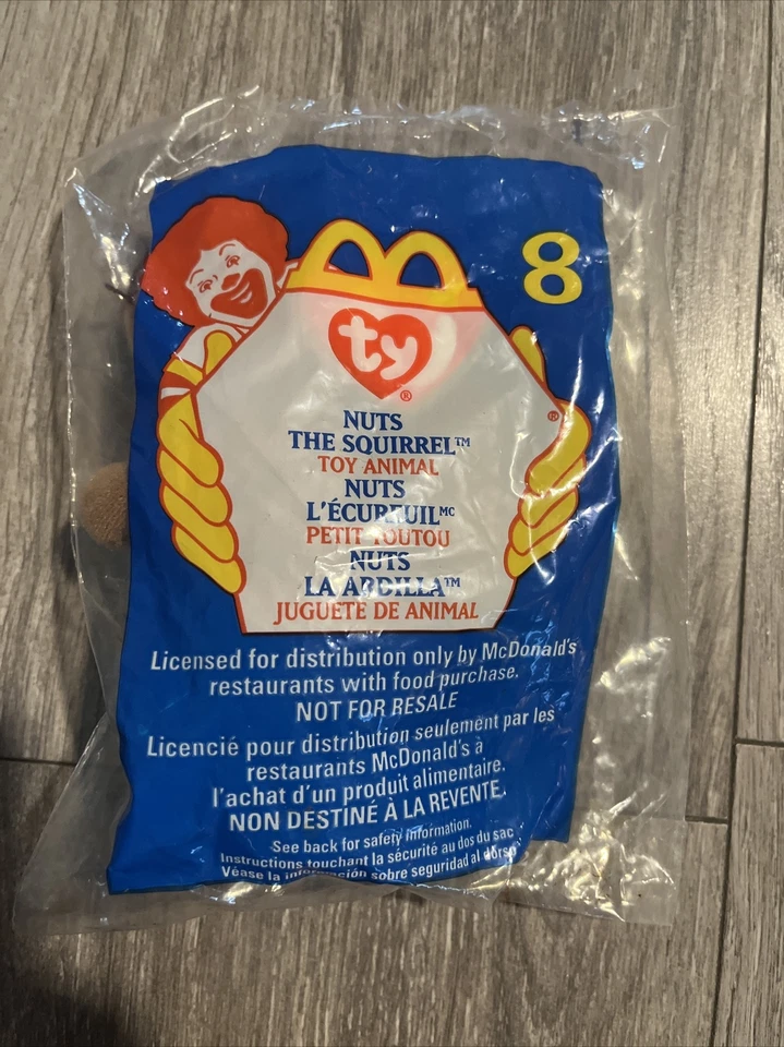 Lote 3 Vintage 1999 McDonald’s TY Beanie Baby, Selado. Fotos de leitura e veja #8, #3, #5 - Imagem 4 de 4