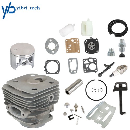 Cilindro Completo Pistão Anéis Motosserra Husqvarna 288 54mm | Frete Grátis - Foto 3