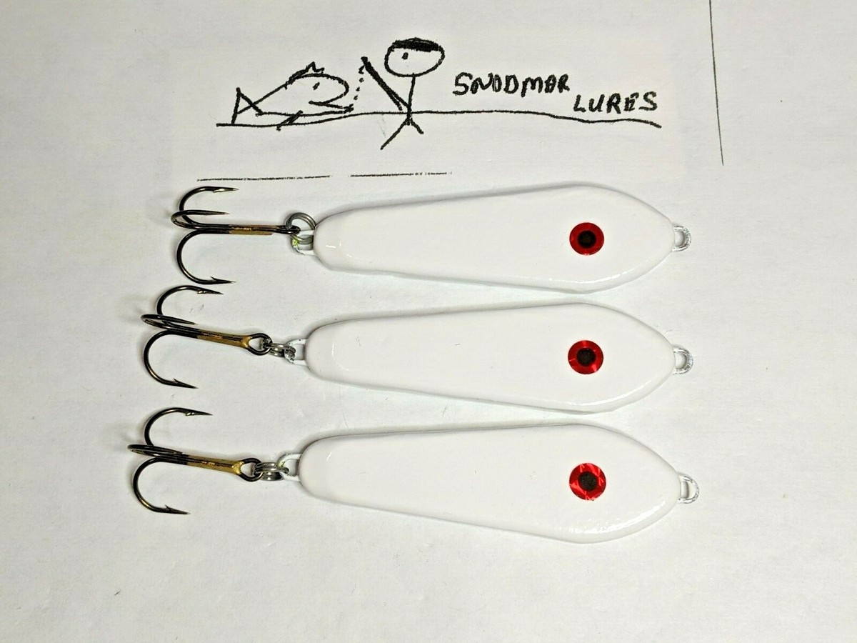 bass slab lures Ultimate Bundle pike and zander Tungsten Slab Seeker Spoon -