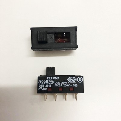 2PCS NEW DEFOND DSE-2310 10A 250V~T85 3 Positions Toggle Switch