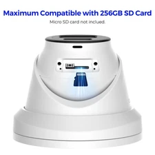 Hitosino HS-CUT68G2-LIA 8MP 4K AcuSense AI Smart Light IR POE IP Camera H.265+