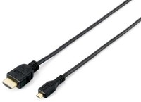 Equip 119309 High Speed Hdmi Kabel Ethernet Hdmi(Typ A)->Microhdmi(S/S)