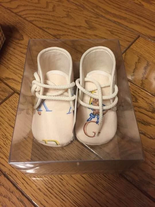 Dior Baby Dior Baby Shoes 19/11cm W/Case Unused L2