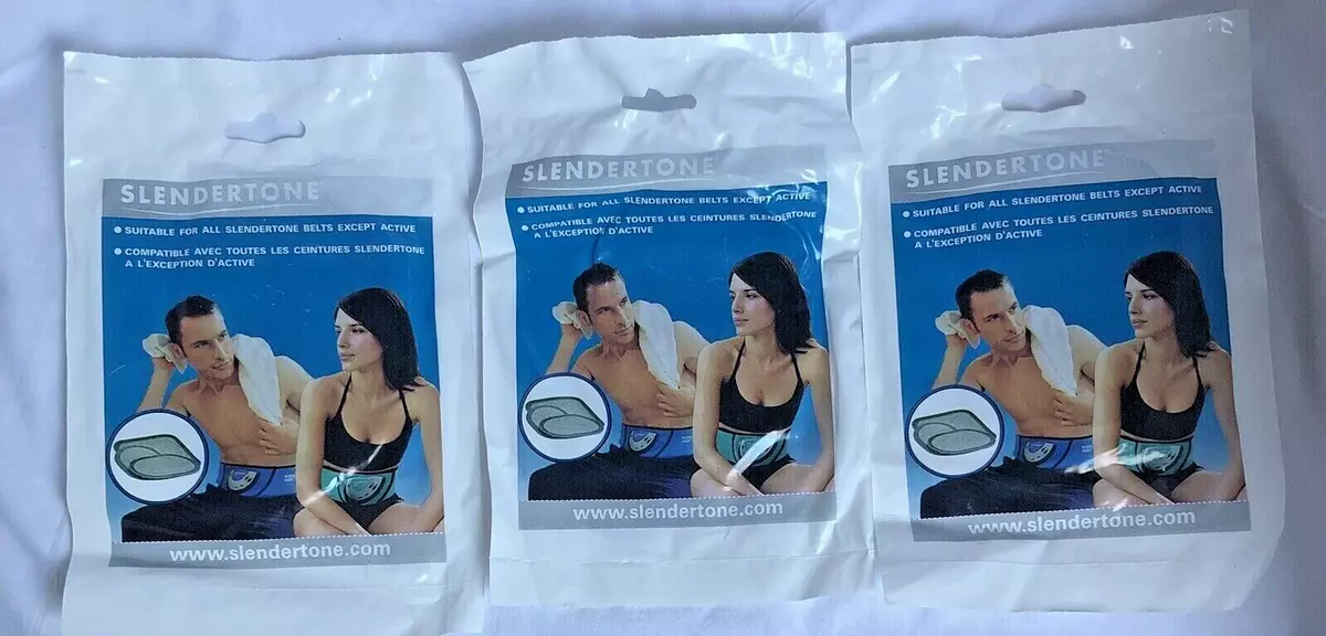 SLENDERTONE Abdominal Toning GEL PADS 1 Set of 3 Pads - All Slendertone Ab  Belts