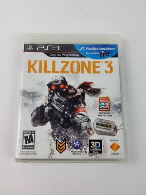 Killzone 3 (Sony PlayStation 3 PS3, 2011) Complete Game w/ Manual TESTED