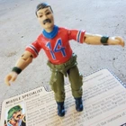 Gi Joe figure 1985 Bazooka with file card