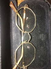 Vintage octagon eyeglasses 1-20 12 Karat gold filled