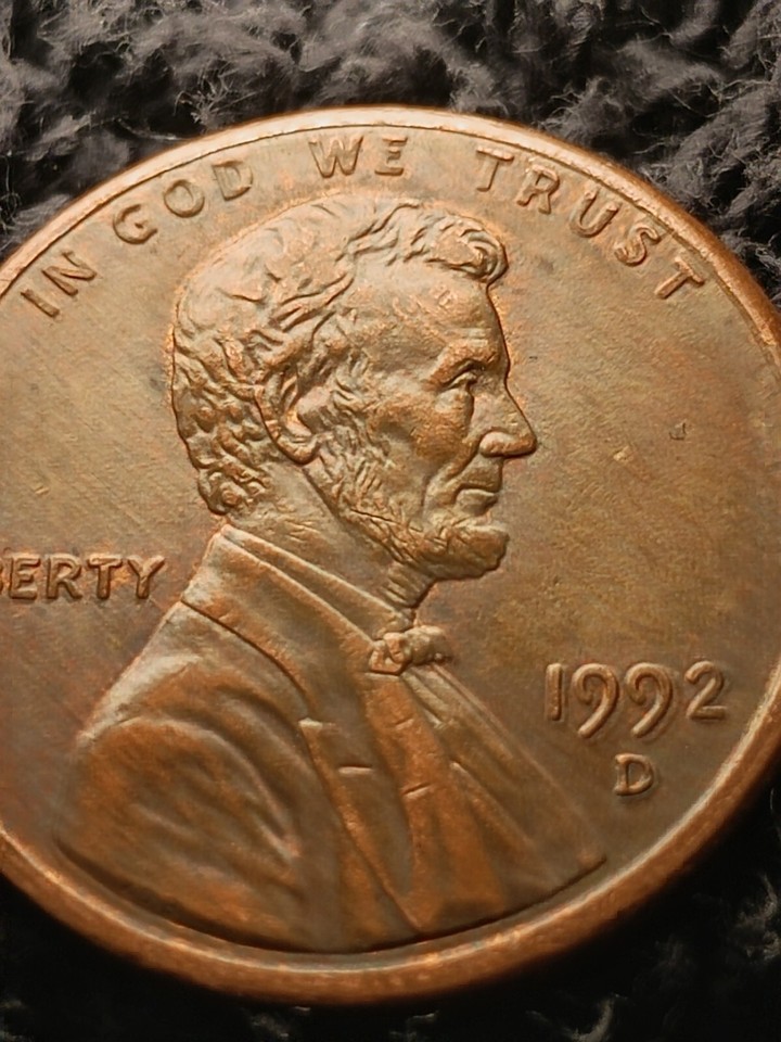 1992 d penny double die eBay