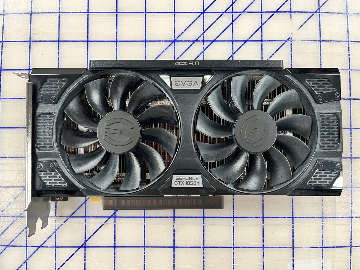 USED EVGA GeForce GTX 1050 TI SSC Gaming 4GB GDDR5 Graphics Card