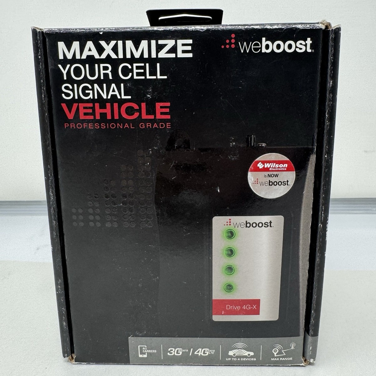 weBoost 470510 Drive 4G-X Cell Phone Signal Booster Professional
