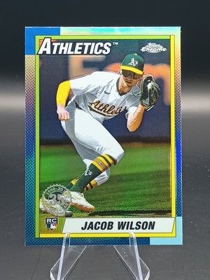 2025 Topps Chrome #90CB-18 Jacob Wilson RC 35th Anniversary