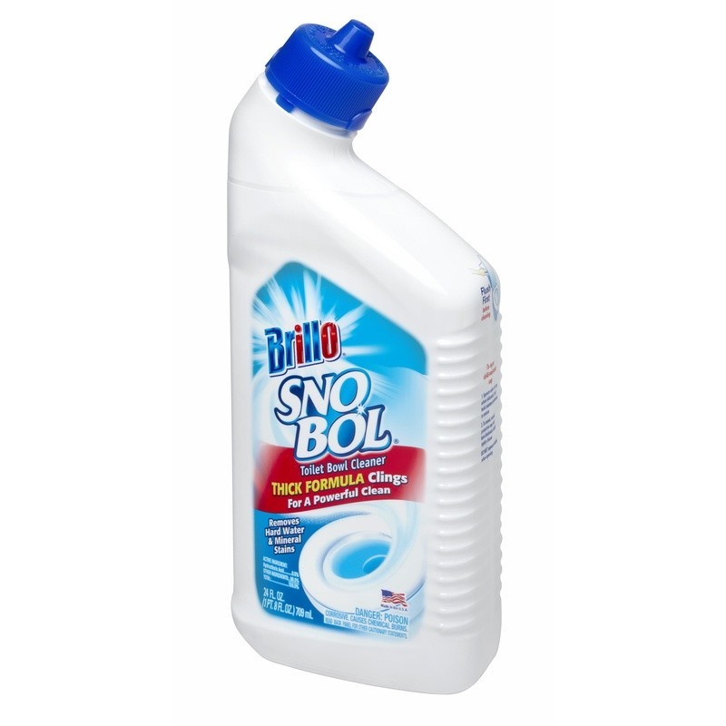 SnoBol Toilet Bowl Cleaner 24oz Hard Water Rust Stain Remover Powerful Formula