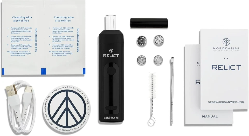 Norddampf RELICT Kräuter Vaporizer Premium Verdampfer für Kräuter