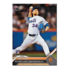 Kodai Senga - 2023 MLB Topps Now Card 702 - Print Run: 1,097 New York Mets