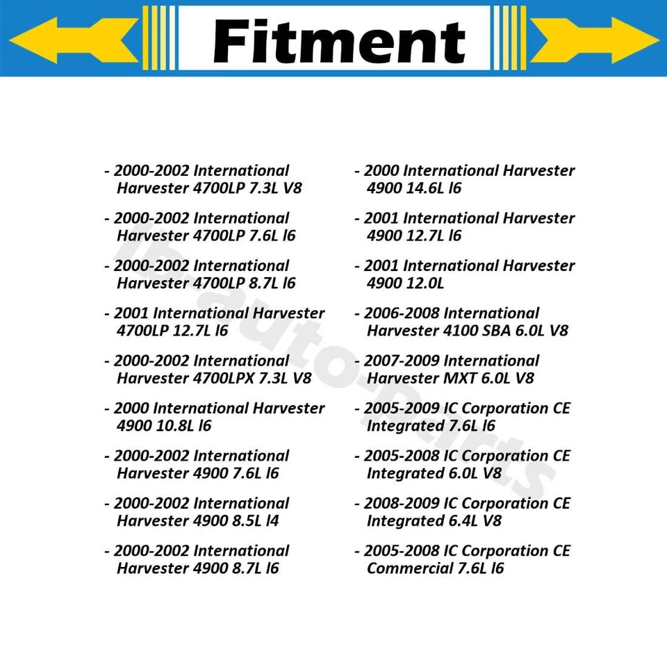 Manguera de freno delantera derecha Dorman 2 piezas para International Harvester 4300 2003 6,0 L Foto 4 de 4